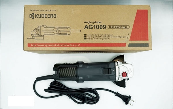 MÁY MÀI GÓC 1010W 100MM (RYOBI) KYOCERA AG1009- HÀNG CHÍNH HÃNG