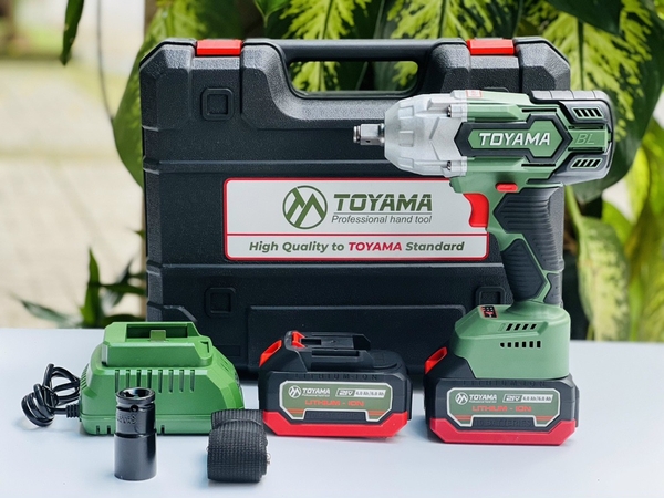 MÁY VẶN BULONG DÙNG PIN 21V TOYAMA B5 - HÀNG CHÍNH HÃNG