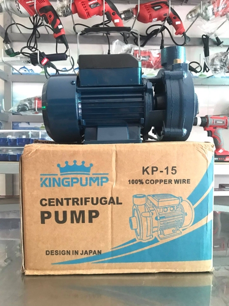 MÁY BƠM NƯỚC 370W KINGPUMP KP-15 - HÀNG CHÍNH HÃNG