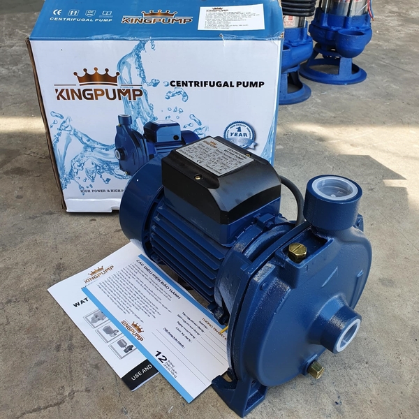 MÁY BƠM NƯỚC LY TÂM 1100W KINGPUMP KP-180 - HÀNG CHÍNH HÃNG