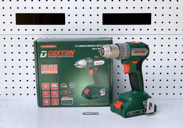 MÁY KHOAN SỬ DỤNG PIN 21V DEKTON M21-ID1050BL - HÀNG CHÍNH HÃNG
