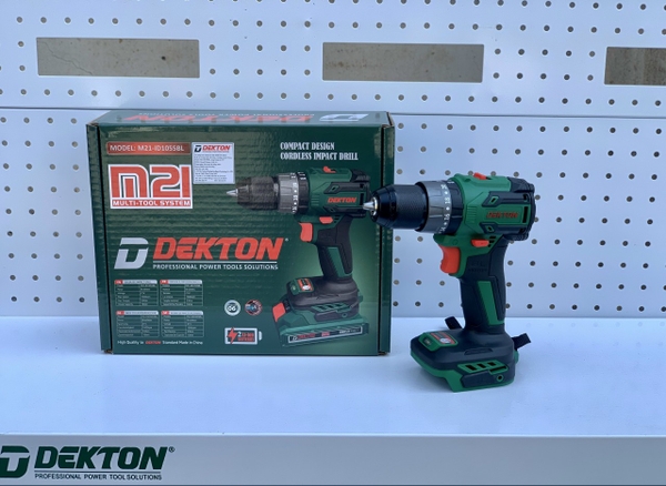 MÁY KHOAN 3 CHỨC NĂNG 21V 55N.m DEKTON M21-ID1055BL - HÀNG CHÍNH HÃNG