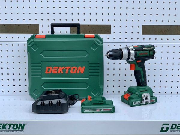 MÁY KHOAN PIN 21V 39N.m DEKTON M21-ID10CB - HÀNG CHÍNH HÃNG