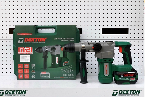 MÁY KHOAN BÊ TÔNG PIN 18 -21V DEKTON M21-RH2702BL - HÀNG CHÍNH HÃNG