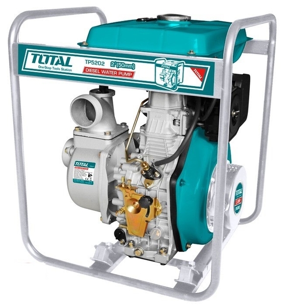 MÁY BƠM NƯỚC DÙNG DẦU DIESEL 3.8HP (533 LÍT/PHÚT) TOTAL TP5202 - HÀNG CHÍNH HÃNG