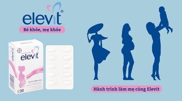 Kinh nghiệm bổ sung vitamin tổng hợp elevit cho thai phụ đúng cách