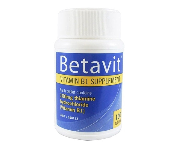 Viên uống Betavit Vitamin B1 Supplement 100 viên