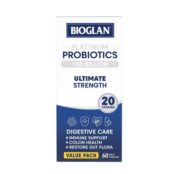Viên uống bổ sung lợi khuẩn Bioglan Platinum Probiotic 100 Billion