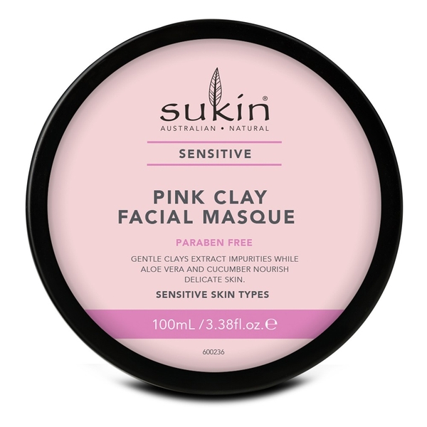 Mặt nạ đất sét hồng Sukin Sensitive Pink Clay Facial Masque 100ml