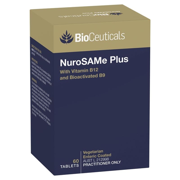 Viên uống hỗ trợ gan & cân bằng tâm trạng BioCeuticals NuroSAMe Plus 60 viên