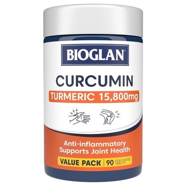 Viên uống tinh chất Nghệ Bioglan Curcumin 600mg Turmeric 15,800mg