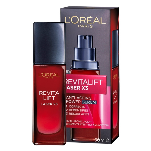 Serum dưỡng da L'Oreal Paris Revitalift Laser x3 Anti-Ageing 30ml