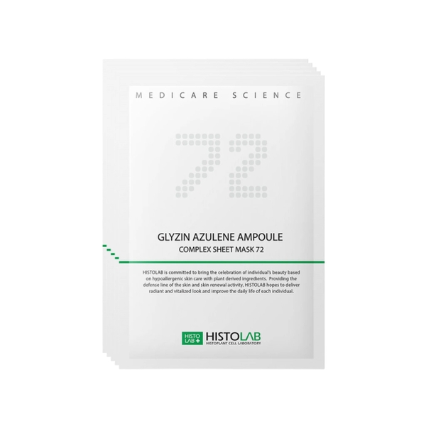Mặt nạ trị mụn Histolab Glyzin Azulene Ampoule Complex Sheet Mask 72