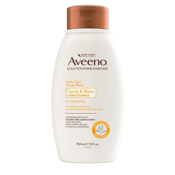 Dầu xả cho tóc xỉn màu Aveeno Apple Cider Vinegar Clarifying Conditioner For Dull Hair