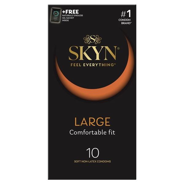 Bao cao su SKYN Large Condom hộp 10 cái