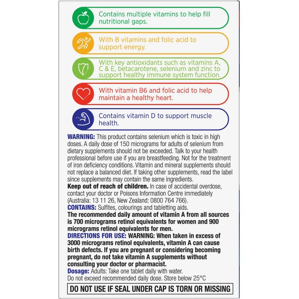 Centrum Multivitamin For Men cho nam dưới 50 tuổi