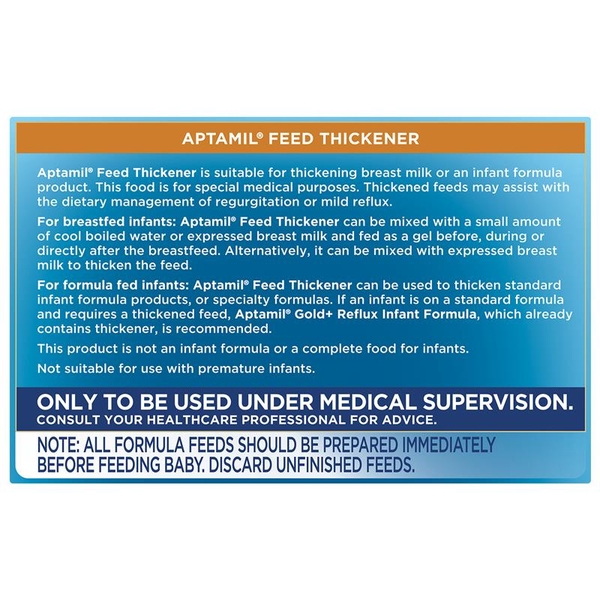Bột Aptamil Feed Thickener làm đặc sữa cho bé của Úc 380g