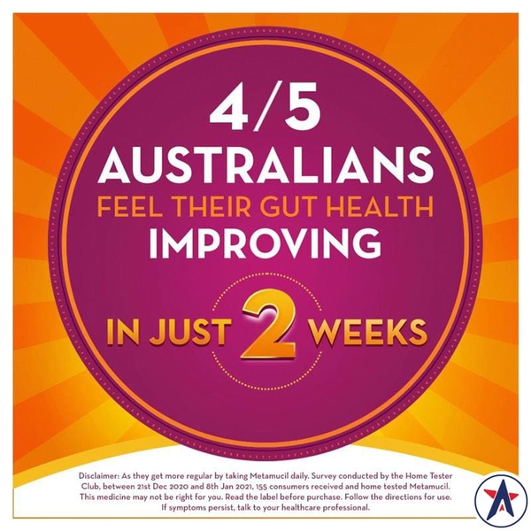 Bột Metamucil Wild Berry Smooth bổ sung chất xơ