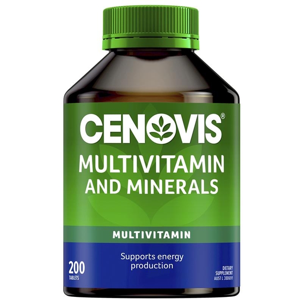 Bổ sung vitamin và khoáng chất Cenovis Multivitamin and Minerals