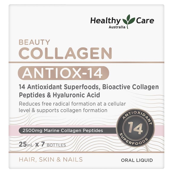 Collagen nước Healthy Care Beauty Collagen Antiox 25ml x 7 chai