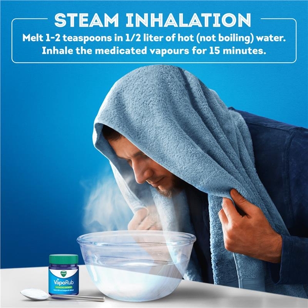 Dầu bôi ấm ngực giảm ho Vicks VapoRub Vaporizing Ointment