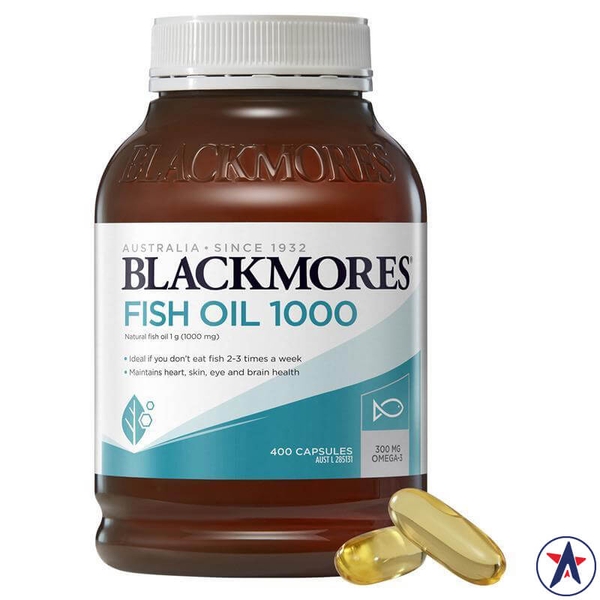 Dầu cá Blackmores Omega 3 Fish Oil 1000mg