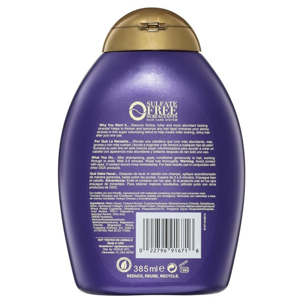 Dầu xả Biotin & Collagen Ogx Conditioner 385ml