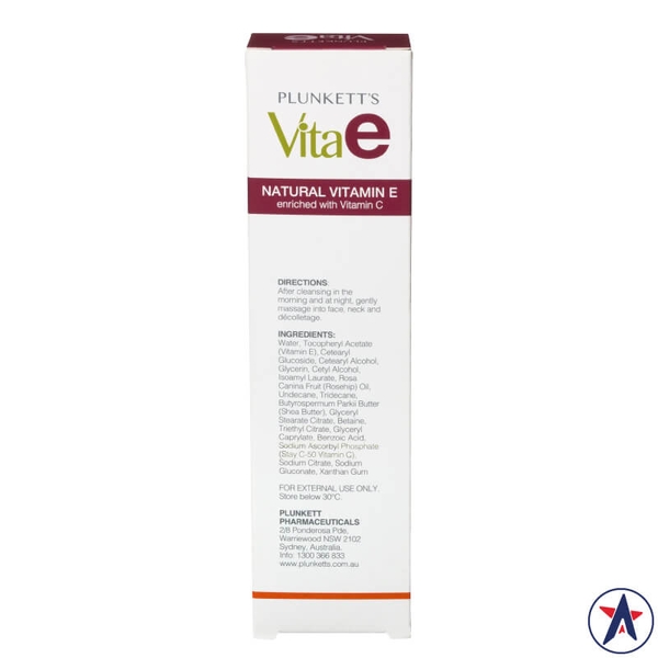 Dưỡng ẩm sáng da Plunkett's Vitamin E Brightening Facial Lotion 50ml