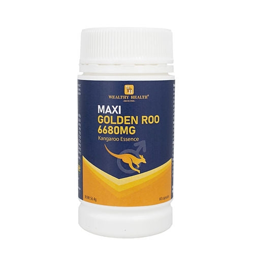 Viên uống tăng cường sức khỏe Wealthy Health Maxi Golden Roo 6680mg 60 viên
