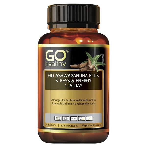 Viên uống Go Healthy Ashwagandha Plus Stress & Energy 1 A Day