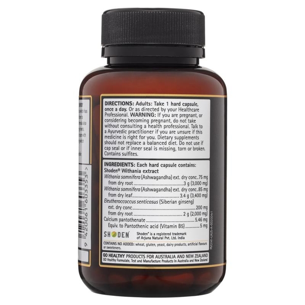 Viên uống Go Healthy Ashwagandha Plus Stress & Energy 1 A Day