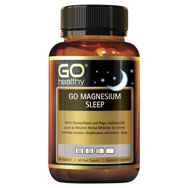 Viên uống Go Healthy Magnesium Sleep 60 viên