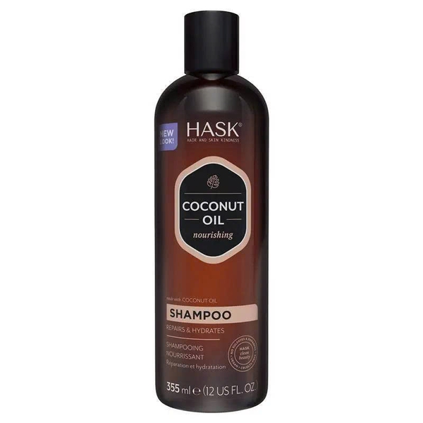 Dầu gội dưỡng ẩm tóc Hask Coconut Oil Nourishing Shampoo 355ml