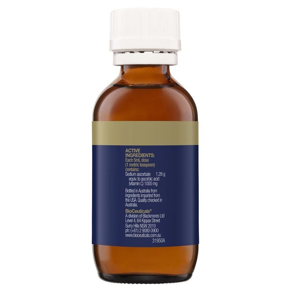 Hỗ trợ tăng cường miễn dịch BioCeuticals Liposomal C 100ml
