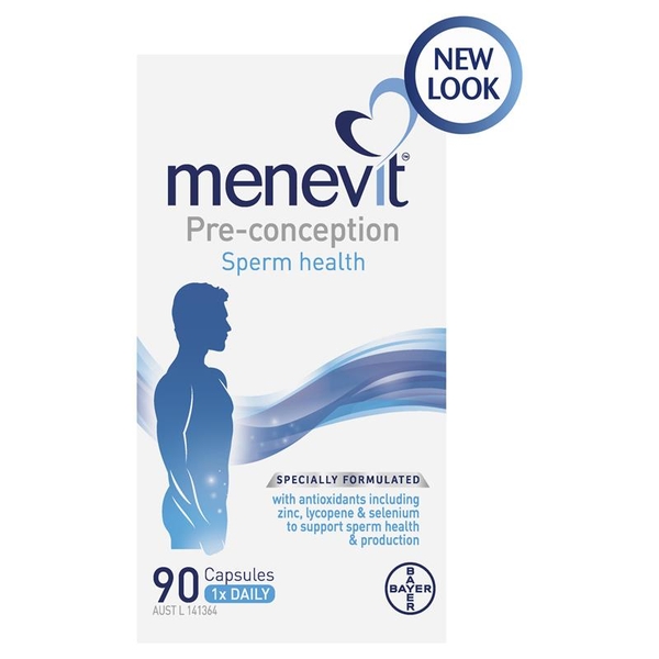 Menevit Pre-Conception Sperm Health cho nam giới