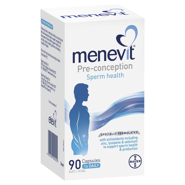Menevit Pre-Conception Sperm Health cho nam giới