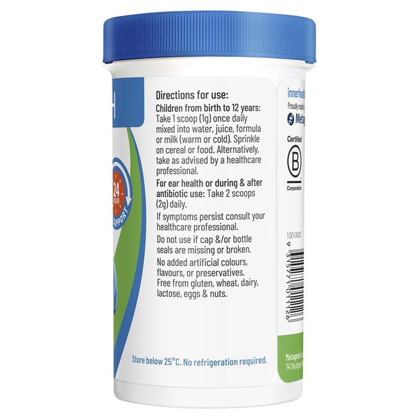 Men vi sinh hỗ trợ miễn dịch cho bé Inner Health Plus Baby & Kids Probiotic 60g