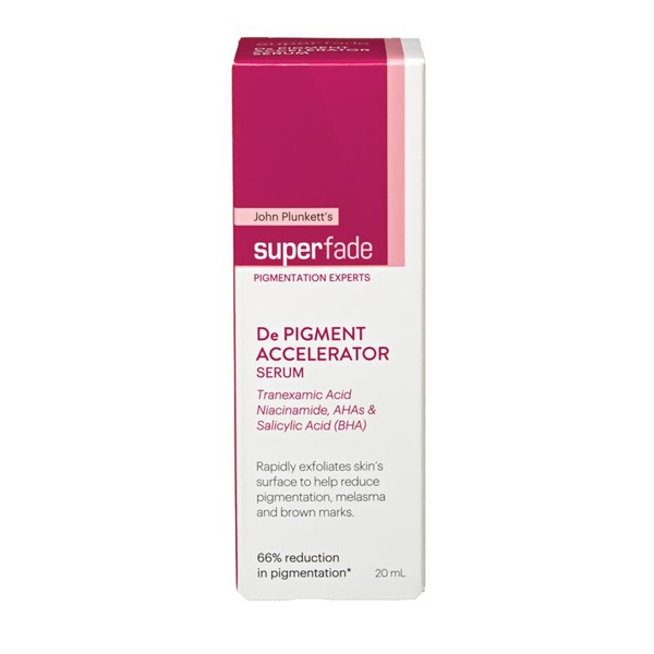 Serum trị nám John Plunkett's SuperFade DePigma Accelerator Serum 20ml
