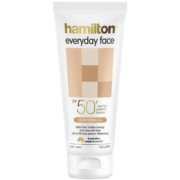 Kem chống nắng Hamilton SPF 50+ Everyday Face Cream 75g