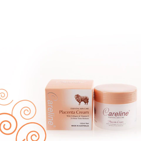 Kem nhau thai cừu Úc Careline Placenta Collagen & Vitamin E 100ml