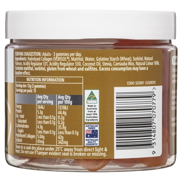 Kẹo dẻo Nature's Way Beauty Collagen Úc Mature Skin 40 viên