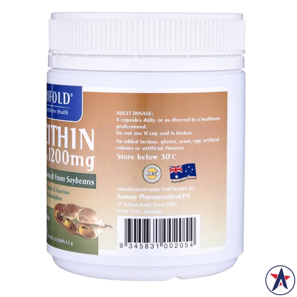 Viên uống Mầm đậu nành Lecithin 1200mg Rifold