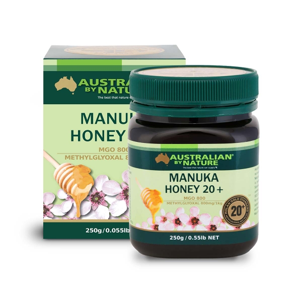 Mật ong Manuka Australian By Nature Manuka Honey 20+ (MGO 800)