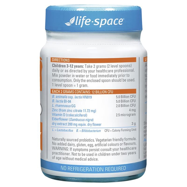 Men vi sinh Úc Life Space Children Immune Support Probiotic 60g