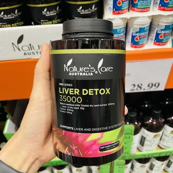 Nature's Care Liver Detox 35000mg giải độc gan