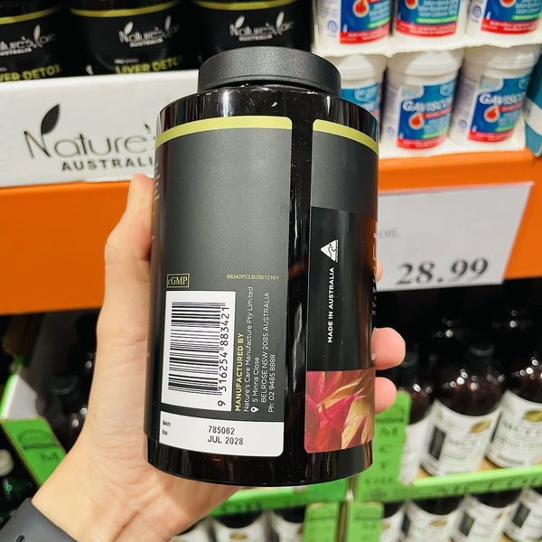 Nature's Care Liver Detox 35000mg giải độc gan