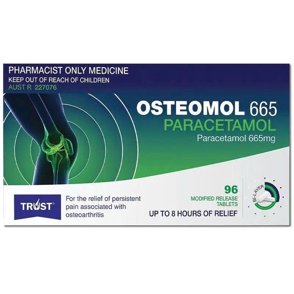Thuốc giảm đau Osteomol 665 Paracetamol 665mg