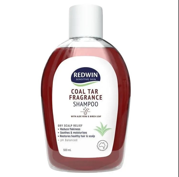Dầu gội trị gàu và giảm nhờn da đầu Redwin Coal Tar Shampoo