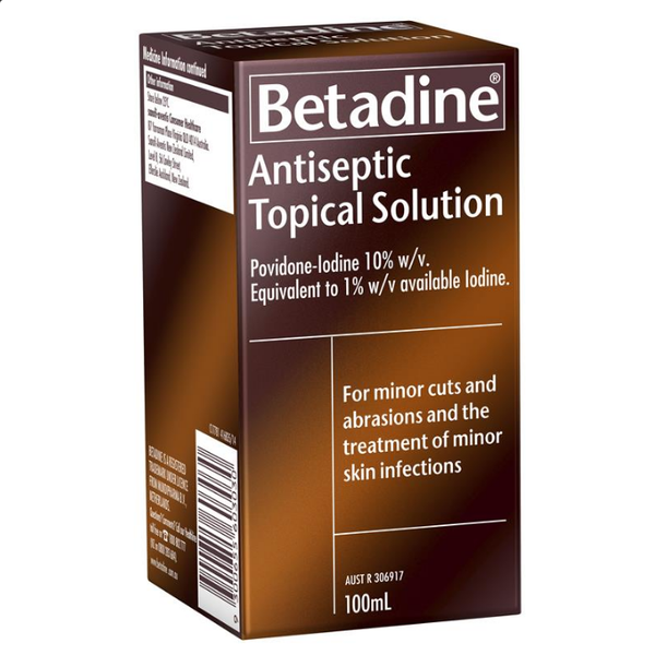 Dung dịch sát khuẩn dùng ngoài da Betadine Antiseptic Topical Solution