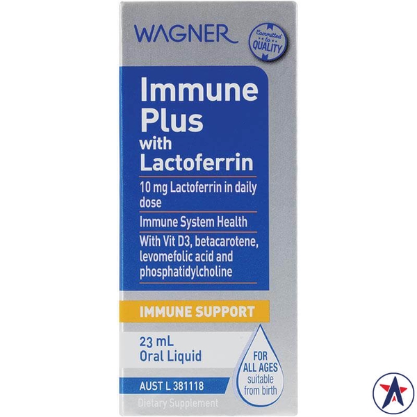 Siro tăng đề kháng cho bé Wagner Immune Plus With Lactoferrin 23ml